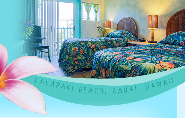 Hotel rooms at the Garden Island Inn, Lihue, Kauai, Hawaii image